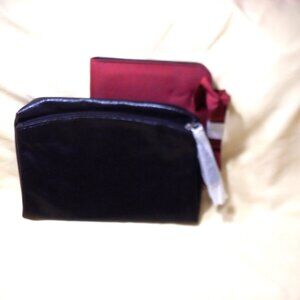 *** 2 For ONE Price *** Brand New / Never Used ~  Zippered TOILETRY & ORGANIZER